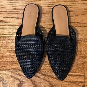 Woven Mules - 8